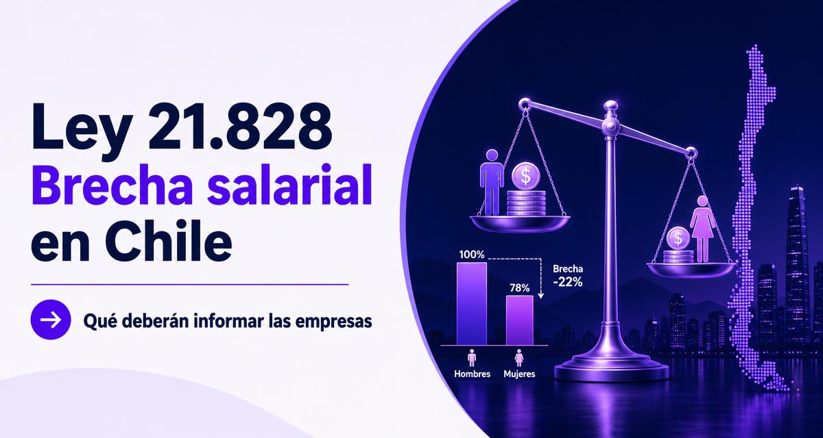 Imagen de portada del artículo: Ley 21.828 en Chile: cómo medir las brechas salariales y qué deberán informar las empresas