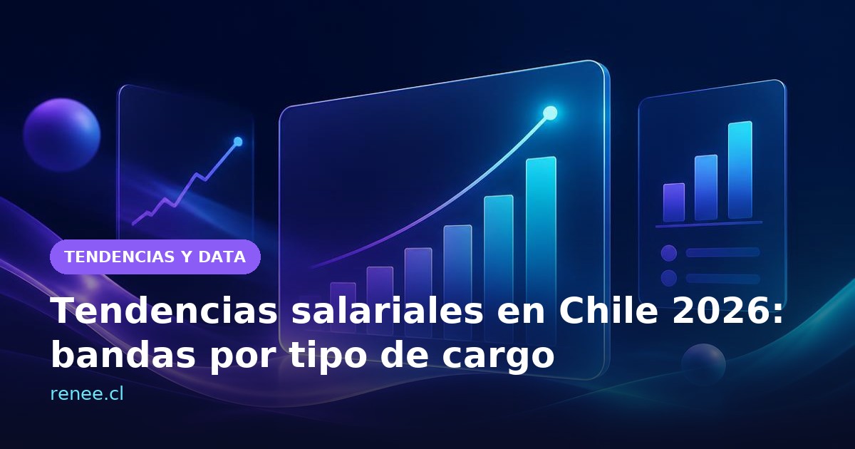 Imagen de portada del artículo: Tendencias salariales en Chile 2026: análisis de bandas por tipo de cargo